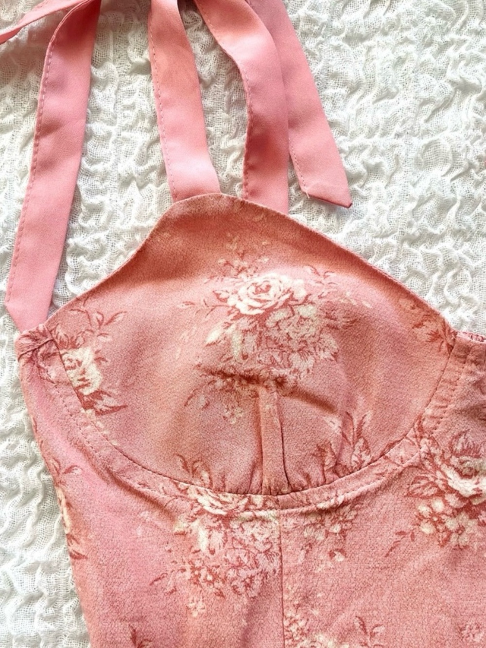 Forever 21 Pink Floral Top Size S - Picture 5 of 8
